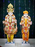 Parabrahma Bhagwan Shri Swaminarayan and Aksharbrahma Shri Gunatitanand Swami